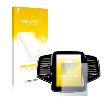 Vorderseite einer Produktverpackung mit dem Markenlogo upscreen. Daneben ist das Gerät Volvo XC90 Senus 2015-2017 mit dem zuge