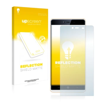 Vorderseite einer Produktverpackung mit dem Markenlogo upscreen. Daneben ist das Gerät KingZone K2 mit dem zugehörigen Display