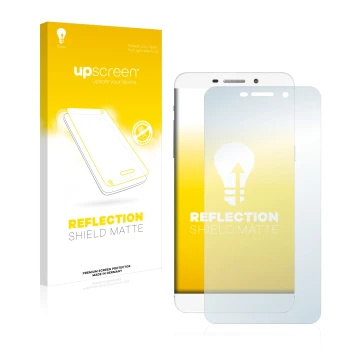 Vorderseite einer Produktverpackung mit dem Markenlogo upscreen. Daneben ist das Gerät LeTV Le 1 Pro X800 mit dem zugehörigen 