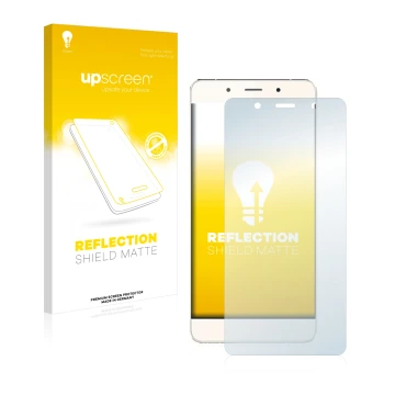 Vorderseite einer Produktverpackung mit dem Markenlogo upscreen. Daneben ist das Gerät Hisense C1 mit dem zugehörigen Displays