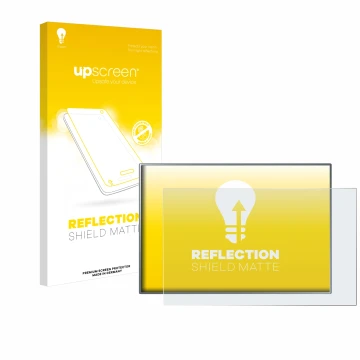 Vorderseite einer Produktverpackung mit dem Markenlogo upscreen. Daneben ist das Gerät Siemens Simatic HMI KTP 900 Basic mit d