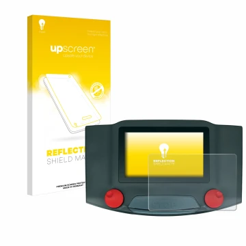 Vorderseite einer Produktverpackung mit dem Markenlogo upscreen. Daneben ist das Gerät Märklin Central Station 3 mit dem zugeh