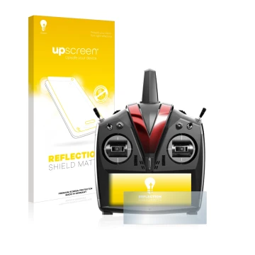 Vorderseite einer Produktverpackung mit dem Markenlogo upscreen. Daneben ist das Gerät VBar Control Touch mit dem zugehörigen 