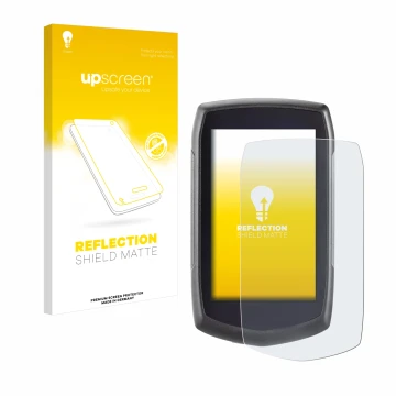 Vorderseite einer Produktverpackung mit dem Markenlogo upscreen. Daneben ist das Gerät A-Rival Teasi One Classic mit dem zugeh