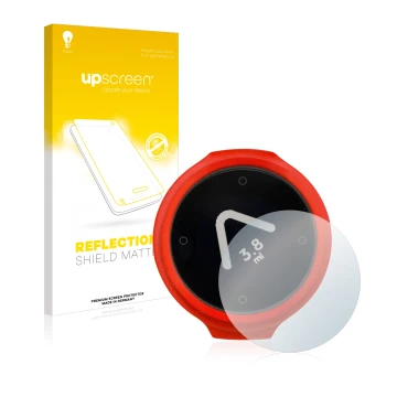 Vorderseite einer Produktverpackung mit dem Markenlogo upscreen. Daneben ist das Gerät Beeline Velo mit dem zugehörigen Displa