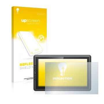 Vorderseite einer Produktverpackung mit dem Markenlogo upscreen. Daneben ist das Gerät XP-Pen Artist 16 Pro 15.6
