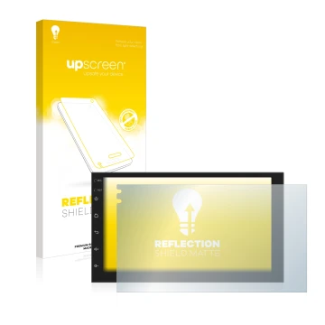 Vorderseite einer Produktverpackung mit dem Markenlogo upscreen. Daneben ist das Gerät Phonocar MediaStation 2Din mit dem zuge
