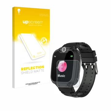 Vorderseite einer Produktverpackung mit dem Markenlogo upscreen. Daneben ist das Gerät Pthtechus S12 mit dem zugehörigen Displ