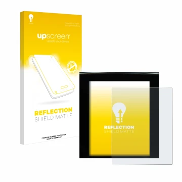 Vorderseite einer Produktverpackung mit dem Markenlogo upscreen. Daneben ist das Gerät Renault Megane 4 2020 Multimedia Easy 9