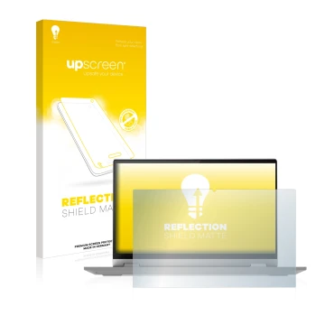 Vorderseite einer Produktverpackung mit dem Markenlogo upscreen. Daneben ist das Gerät Lenovo IdeaPad Flex 5i 14