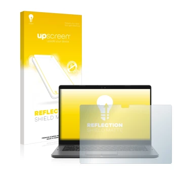 Vorderseite einer Produktverpackung mit dem Markenlogo upscreen. Daneben ist das Gerät Dell Latitude 5310 2-in-1 mit dem zugeh