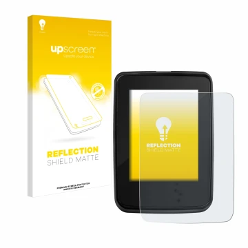 Vorderseite einer Produktverpackung mit dem Markenlogo upscreen. Daneben ist das Gerät Giant RideDash Evo mit dem zugehörigen 