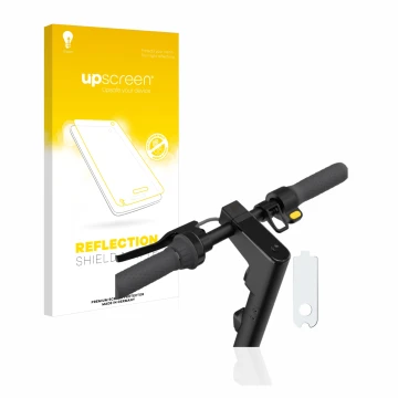 Vorderseite einer Produktverpackung mit dem Markenlogo upscreen. Daneben ist das Gerät Segway Ninebot KickScooter MAX G30D II 