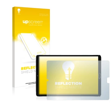 Vorderseite einer Produktverpackung mit dem Markenlogo upscreen. Daneben ist das Gerät Goodtel G2 mit dem zugehörigen Displays