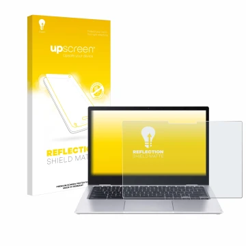 Vorderseite einer Produktverpackung mit dem Markenlogo upscreen. Daneben ist das Gerät Acer Chromebook Spin 513 CP513-1H-S72Y 