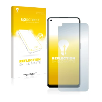 Vorderseite einer Produktverpackung mit dem Markenlogo upscreen. Daneben ist das Gerät OnePlus Nord CE 2 5G mit dem zugehörige