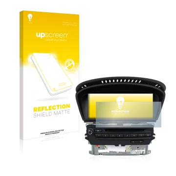 Vorderseite einer Produktverpackung mit dem Markenlogo upscreen. Daneben ist das Gerät BMW 3 E93 2011 CIC professional navigat