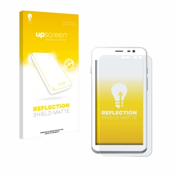 Vorderseite einer Produktverpackung mit dem Markenlogo upscreen. Daneben ist das Gerät Pax A77 mit dem zugehörigen Displayschu