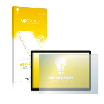 Vorderseite einer Produktverpackung mit dem Markenlogo upscreen. Daneben ist das Gerät Xiaomi Book S 12.4