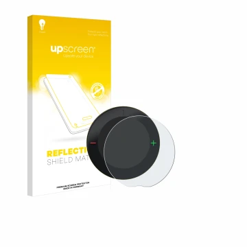 Vorderseite einer Produktverpackung mit dem Markenlogo upscreen. Daneben ist das Gerät Beeline Velo 2 mit dem zugehörigen Disp