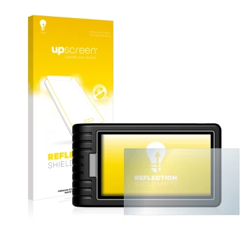 Vorderseite einer Produktverpackung mit dem Markenlogo upscreen. Daneben ist das Gerät Topdon ArtiDiag 800 BT mit dem zugehöri