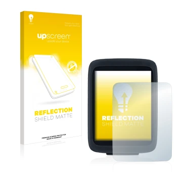 Vorderseite einer Produktverpackung mit dem Markenlogo upscreen. Daneben ist das Gerät Sigma BC 8.0 WL mit dem zugehörigen Dis