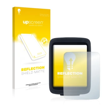 Vorderseite einer Produktverpackung mit dem Markenlogo upscreen. Daneben ist das Gerät Sigma BC 10.0 WL mit dem zugehörigen Di