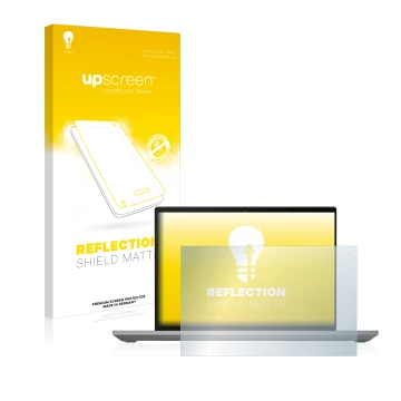 Vorderseite einer Produktverpackung mit dem Markenlogo upscreen. Daneben ist das Gerät Lenovo ThinkPad P14s Gen 3 mit dem zuge