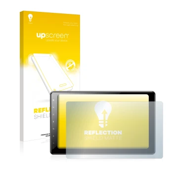 Vorderseite einer Produktverpackung mit dem Markenlogo upscreen. Daneben ist das Gerät Pioneer AVIC-Z1000DAB-C Navigation mit 