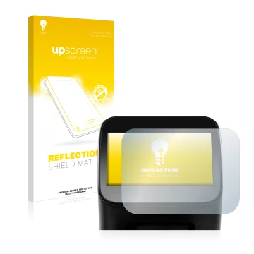 Vorderseite einer Produktverpackung mit dem Markenlogo upscreen. Daneben ist das Gerät Shaper Origin Gen1 mit dem zugehörigen 