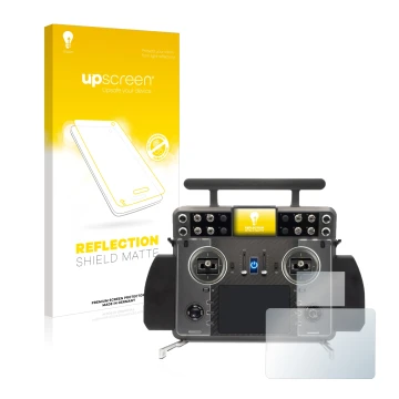 Vorderseite einer Produktverpackung mit dem Markenlogo upscreen. Daneben ist das Gerät FrSky Tandem XE 2 mit dem zugehörigen D