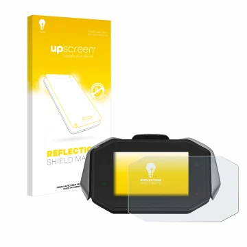 Vorderseite einer Produktverpackung mit dem Markenlogo upscreen. Daneben ist das Gerät MV Agusta Dragster RC TFT mit dem zugeh