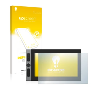 Vorderseite einer Produktverpackung mit dem Markenlogo upscreen. Daneben ist das Gerät XP-Pen Artist Pro 16 15.4