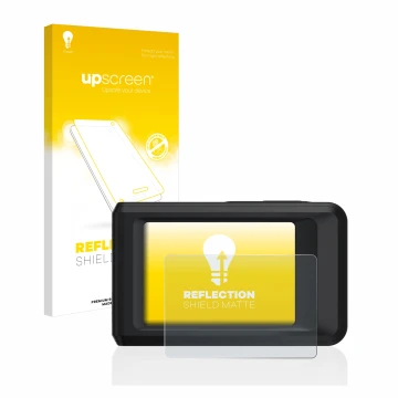 Vorderseite einer Produktverpackung mit dem Markenlogo upscreen. Daneben ist das Gerät Hikmicro Pocket 2 mit dem zugehörigen D
