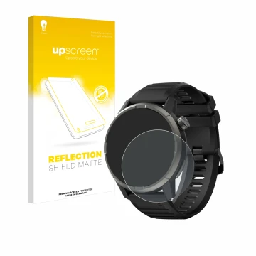 Vorderseite einer Produktverpackung mit dem Markenlogo upscreen. Daneben ist das Gerät Kiprun GPS 900 by Coros mit dem zugehör