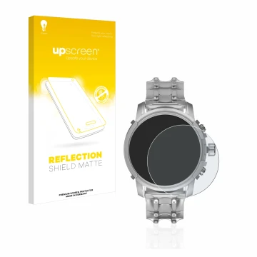 Vorderseite einer Produktverpackung mit dem Markenlogo upscreen. Daneben ist das Gerät Diesel Griffed (45,5 mm) mit dem zugehö