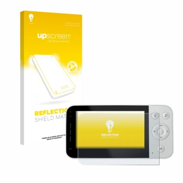 Vorderseite einer Produktverpackung mit dem Markenlogo upscreen. Daneben ist das Gerät Philips Avent Connected SCD923 mit dem 