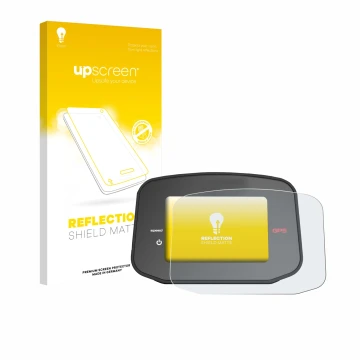 Vorderseite einer Produktverpackung mit dem Markenlogo upscreen. Daneben ist das Gerät PowaKaddy CT8 GPS mit dem zugehörigen D