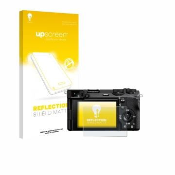 Vorderseite einer Produktverpackung mit dem Markenlogo upscreen. Daneben ist das Gerät Sony Alpha 6700 mit dem zugehörigen Dis