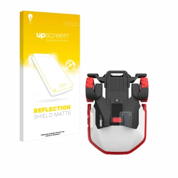 Vorderseite einer Produktverpackung mit dem Markenlogo upscreen. Daneben ist das Gerät Kress Mission Mega 3000 KR133E mit dem 
