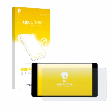 Vorderseite einer Produktverpackung mit dem Markenlogo upscreen. Daneben ist das Gerät Zontes 350D mit dem zugehörigen Display