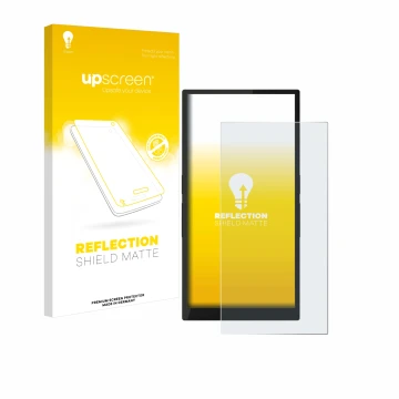 Vorderseite einer Produktverpackung mit dem Markenlogo upscreen. Daneben ist das Gerät Hiby R6 Pro II (2. Gen.) mit dem zugehö