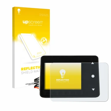 Vorderseite einer Produktverpackung mit dem Markenlogo upscreen. Daneben ist das Gerät Spektrum Smart Technology XBC100 mit de