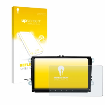 Vorderseite einer Produktverpackung mit dem Markenlogo upscreen. Daneben ist das Gerät Eonon 53 SE mit dem zugehörigen Display