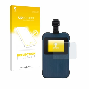 Vorderseite einer Produktverpackung mit dem Markenlogo upscreen. Daneben ist das Gerät Acer Enduro Connect M3 mit dem zugehöri