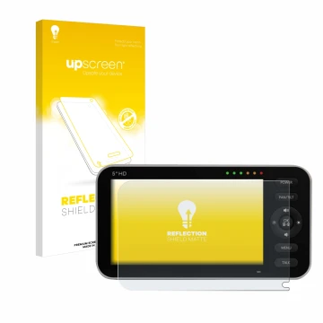 Vorderseite einer Produktverpackung mit dem Markenlogo upscreen. Daneben ist das Gerät GHB SM50B Modell 2023 mit dem zugehörig