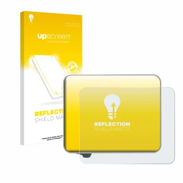 Vorderseite einer Produktverpackung mit dem Markenlogo upscreen. Daneben ist das Gerät Bambu Lab A1 3D Printer mit dem zugehör