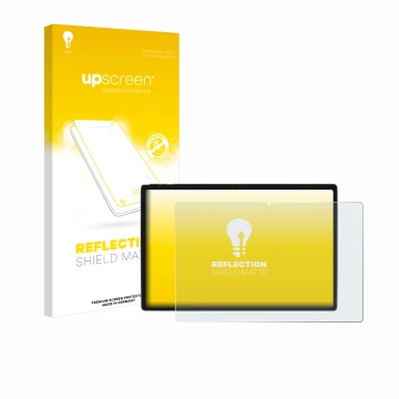 Vorderseite einer Produktverpackung mit dem Markenlogo upscreen. Daneben ist das Gerät Goodtel G10 mit dem zugehörigen Display