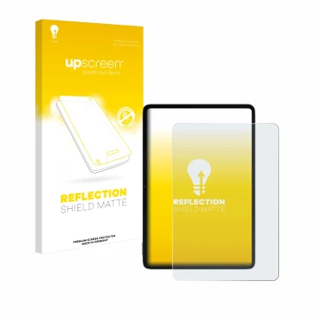 Vorderseite einer Produktverpackung mit dem Markenlogo upscreen. Daneben ist das Gerät Xiaomi Pad 6S Pro 12.4