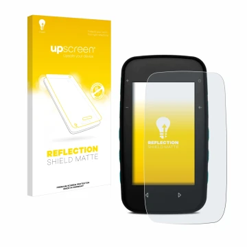 Vorderseite einer Produktverpackung mit dem Markenlogo upscreen. Daneben ist das Gerät CompeGPS TwoNav Cross Plus mit dem zuge